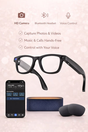 Lunettes intelligentes connectées