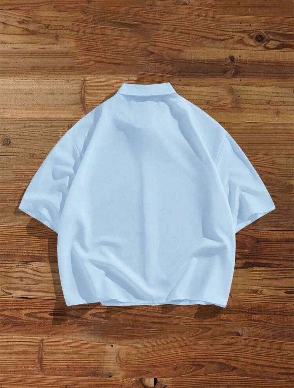 Chemise à manches courtes oversize
