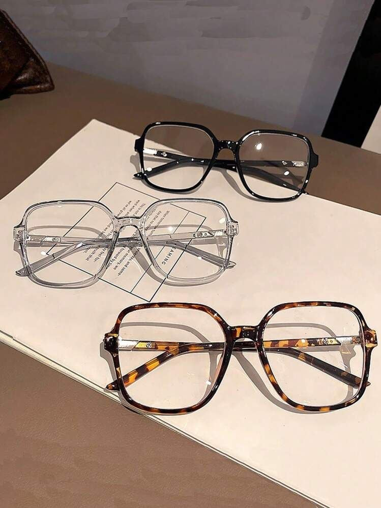 Oversized Vintage Fasion Rétro Glasses