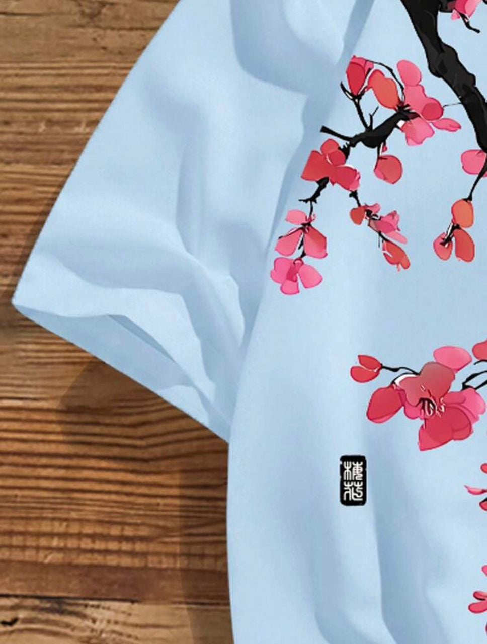 Chemise à manches courtes oversize